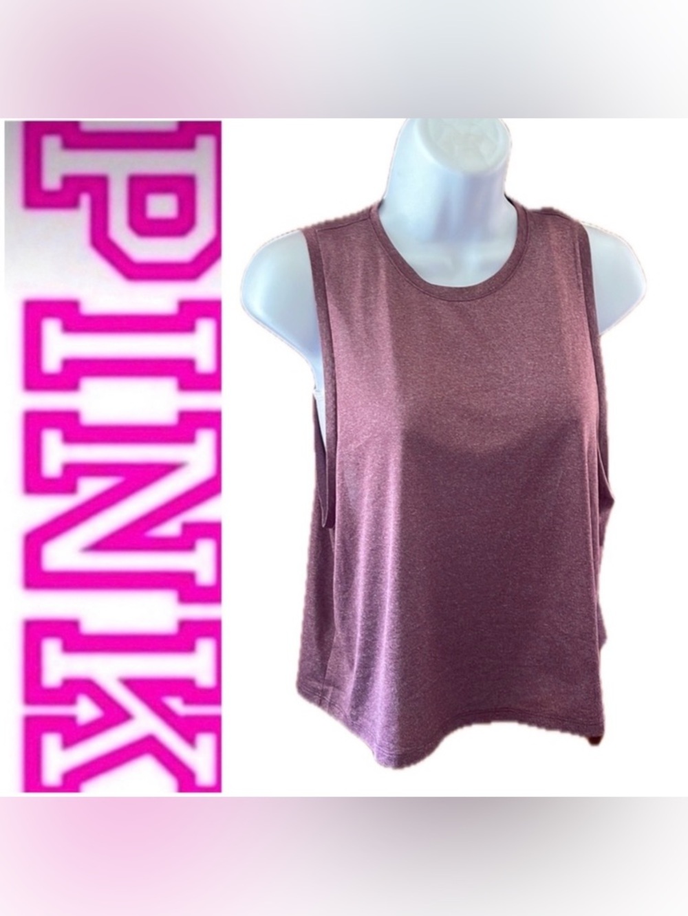 VS PINK Maroon Tank Top ♥️💜